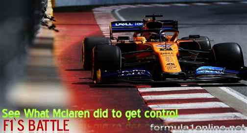 See What Mclaren did to get control in F1 battle